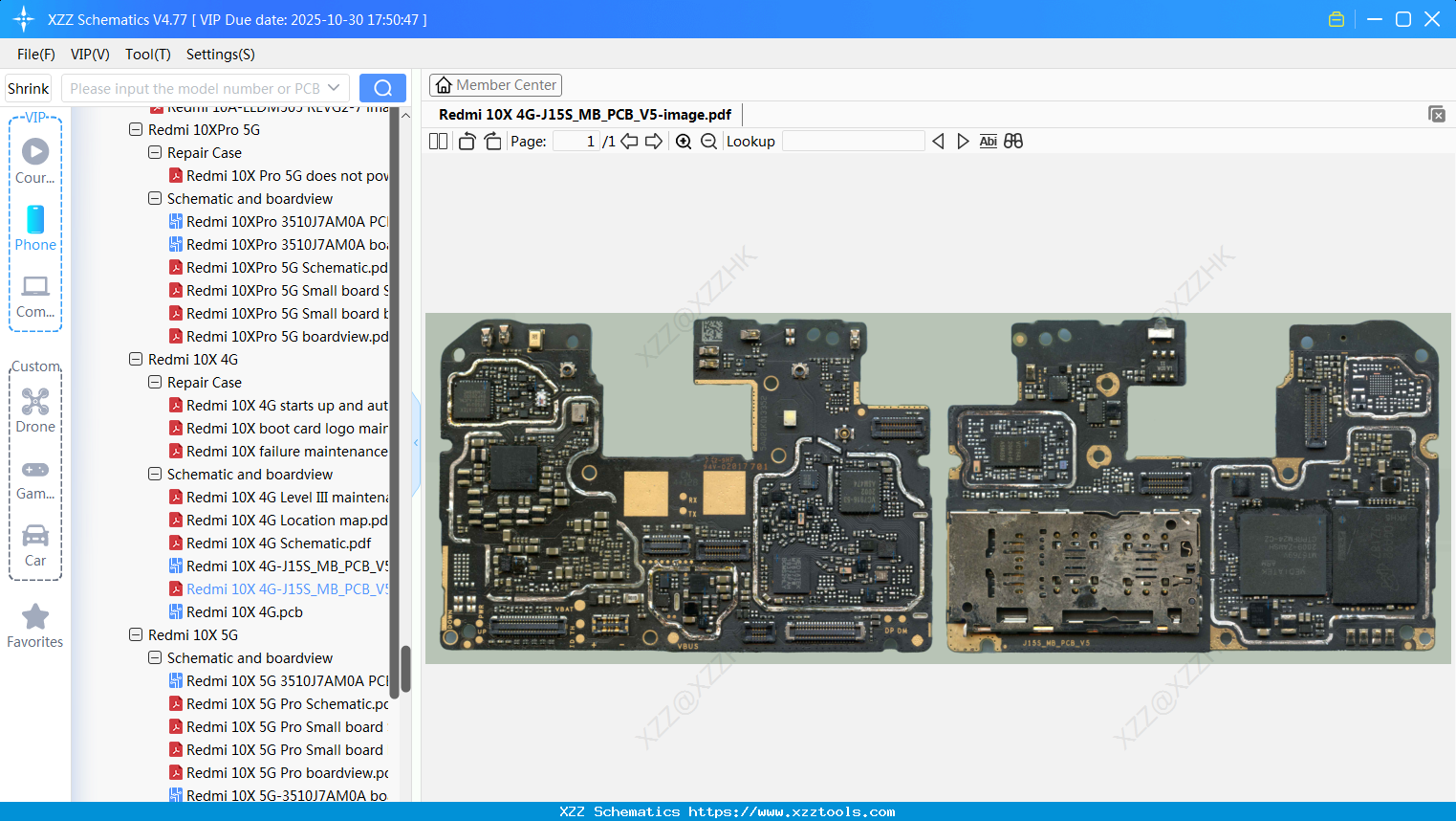 Xiaomi Redmi 10X 4G-J15S_MB_PCB_V5-image